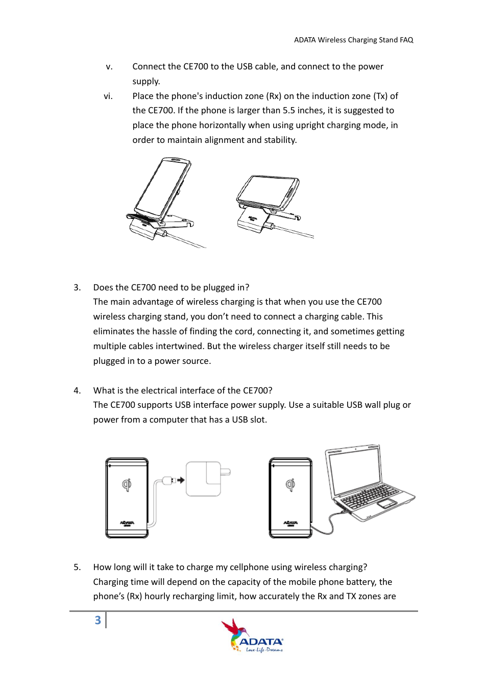 ADATA CE700 User Manual | Page 3 / 5
