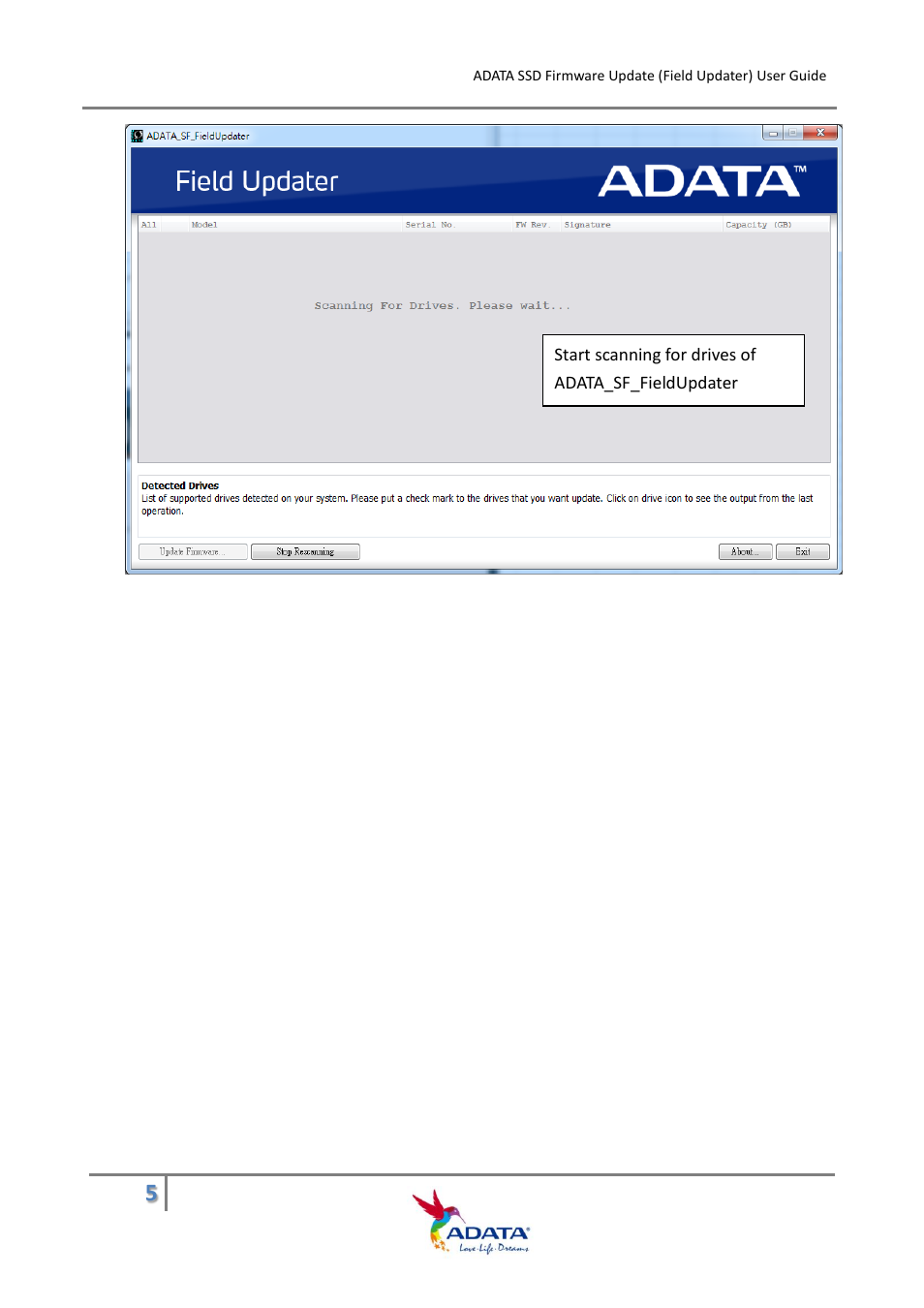 ADATA SP600 User Manual | Page 5 / 9