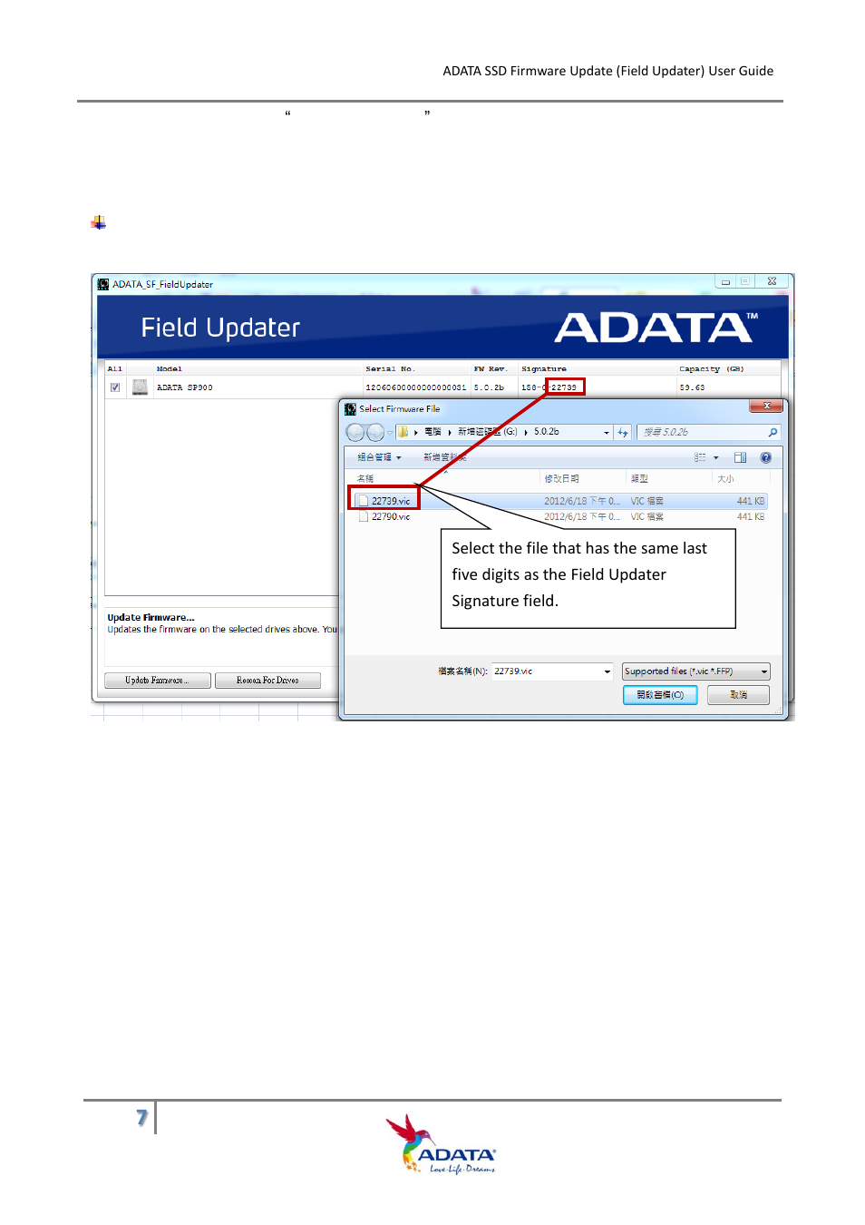 ADATA SP600 User Manual | Page 7 / 9