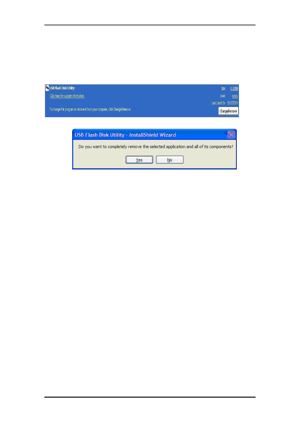 Uninstalling the usb flash disk utility, Disclaimer | ADATA Nobility PD7-120X User Manual | Page 15 / 15