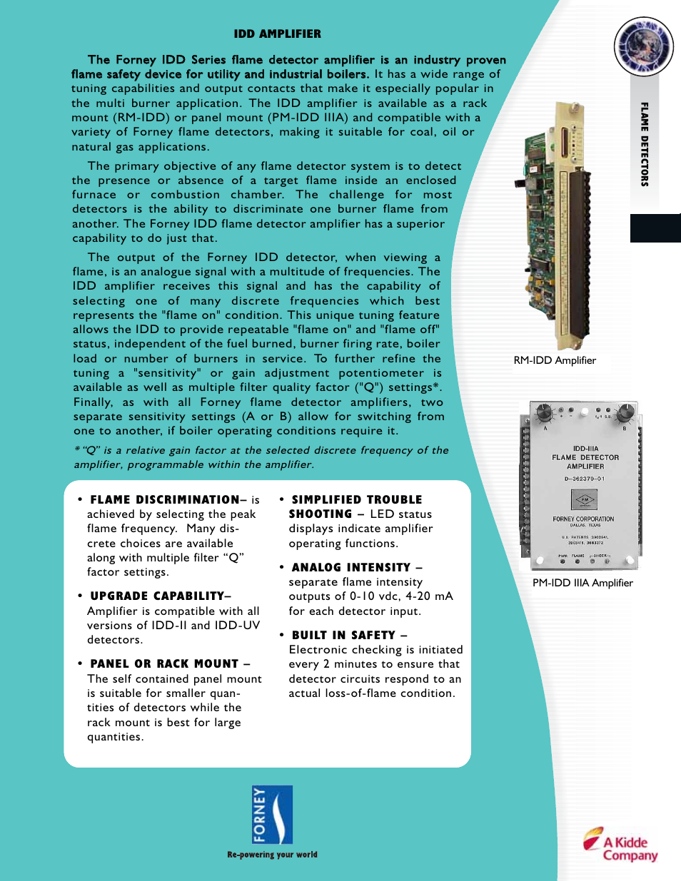Forney PM-IDD IIIA Amplifier User Manual | 2 pages