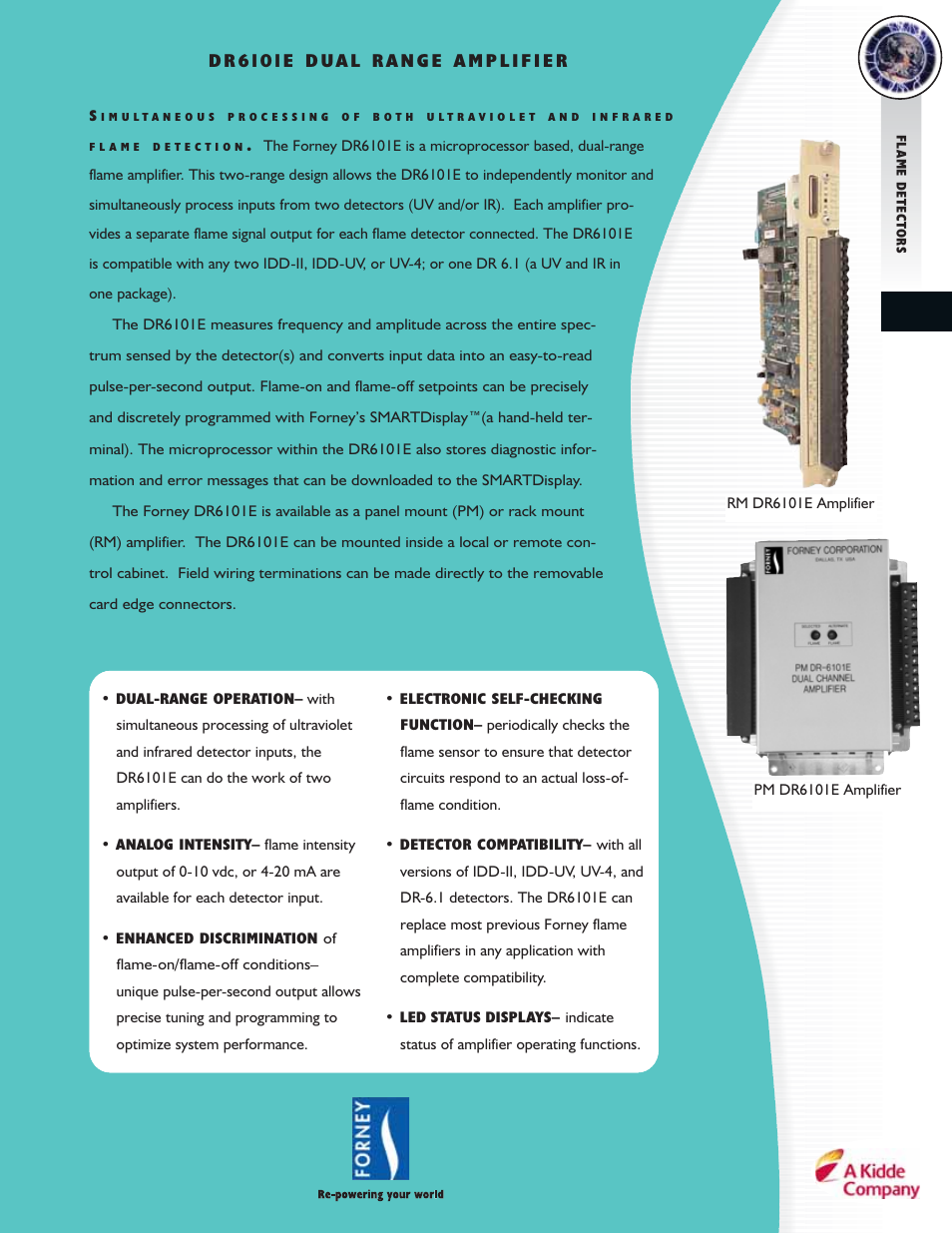 Forney DR6101E Amplifier User Manual | 2 pages