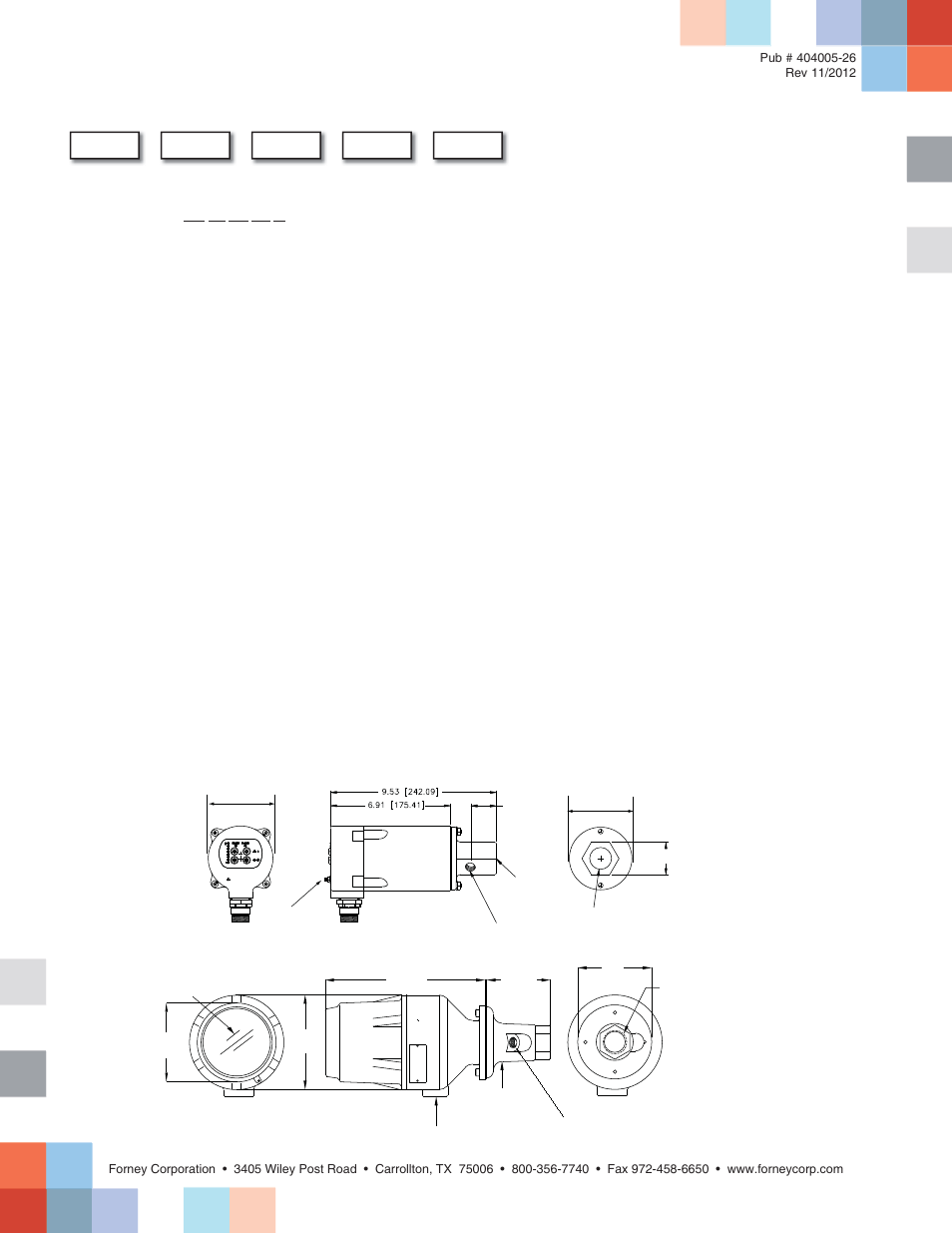 D85 series unitized flame detector, Mechanical specifi cations, Optical | Electrical specifi cations | Forney D85 Flame Detector User Manual | Page 2 / 2