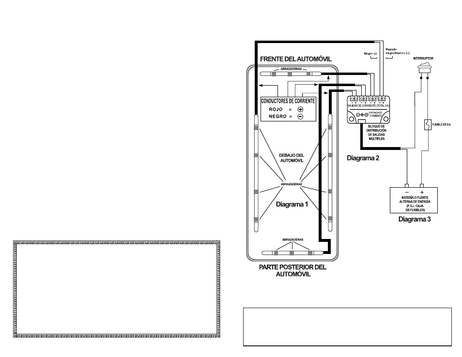 Diagrama de alambrado | StreetGlow OPTX Neon Undercar Kit User Manual | Page 4 / 4