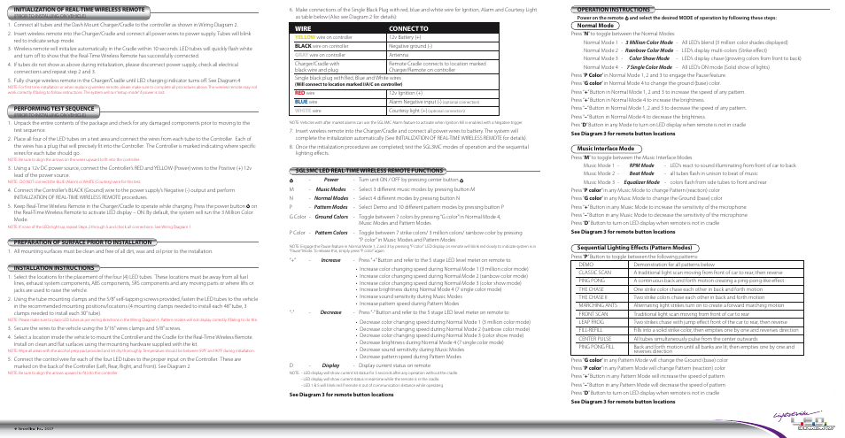 StreetGlow LightStrike LED Undercar Kit User Manual | Page 4 / 6