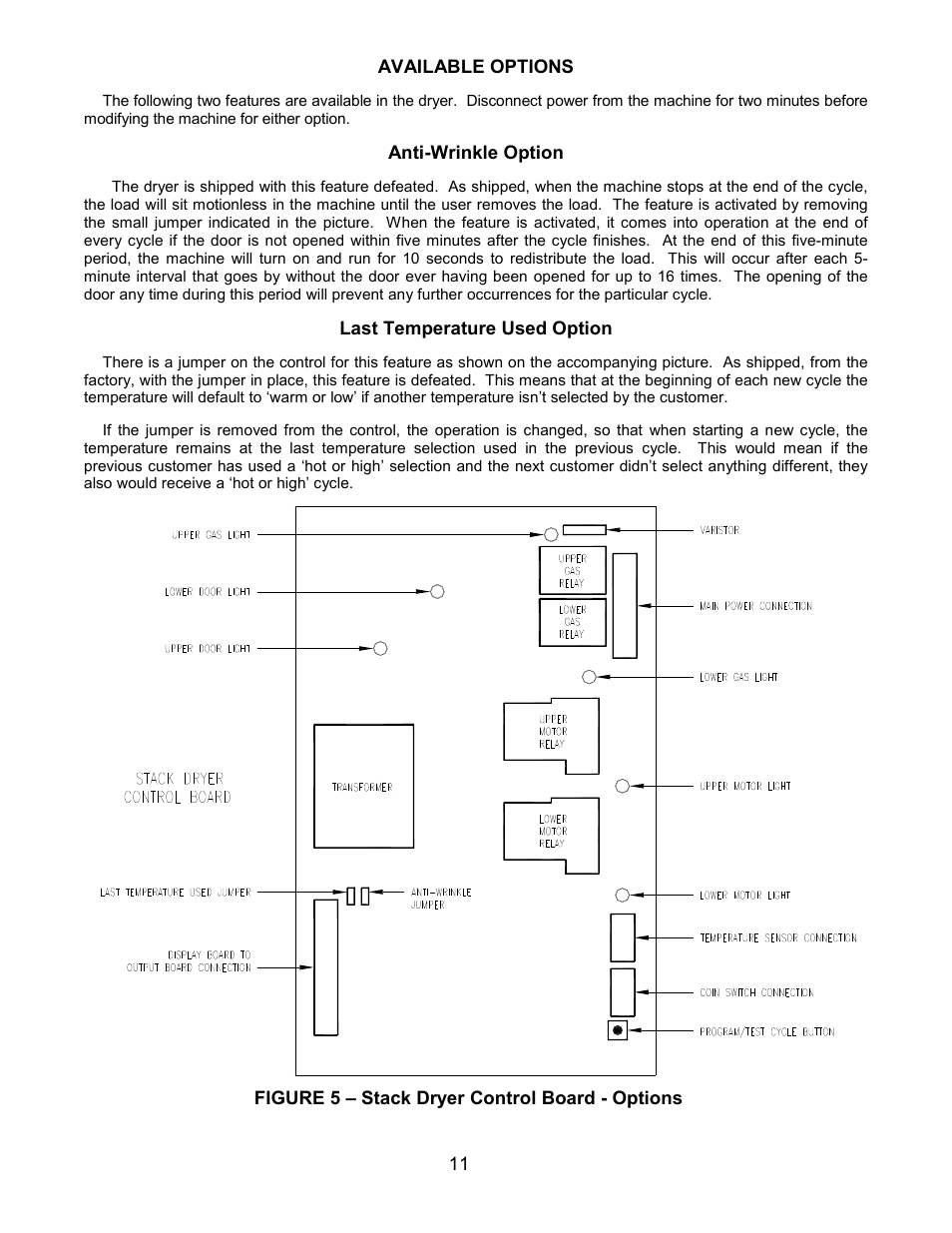 Dexter Laundry T-50X2 EXPRESS (Commercial) User Manual | Page 11 / 13