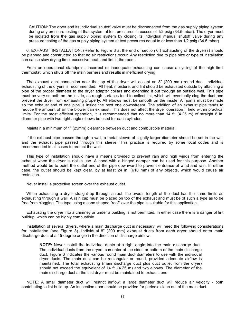 Dexter Laundry T-50X2 EXPRESS (Commercial) User Manual | Page 6 / 13