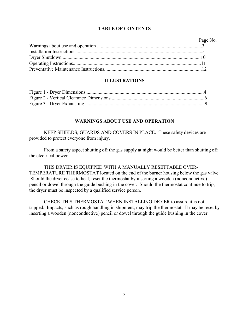 Dexter Laundry SWD EXPRESS - Dryer (On-Premise) User Manual | Page 3 / 13