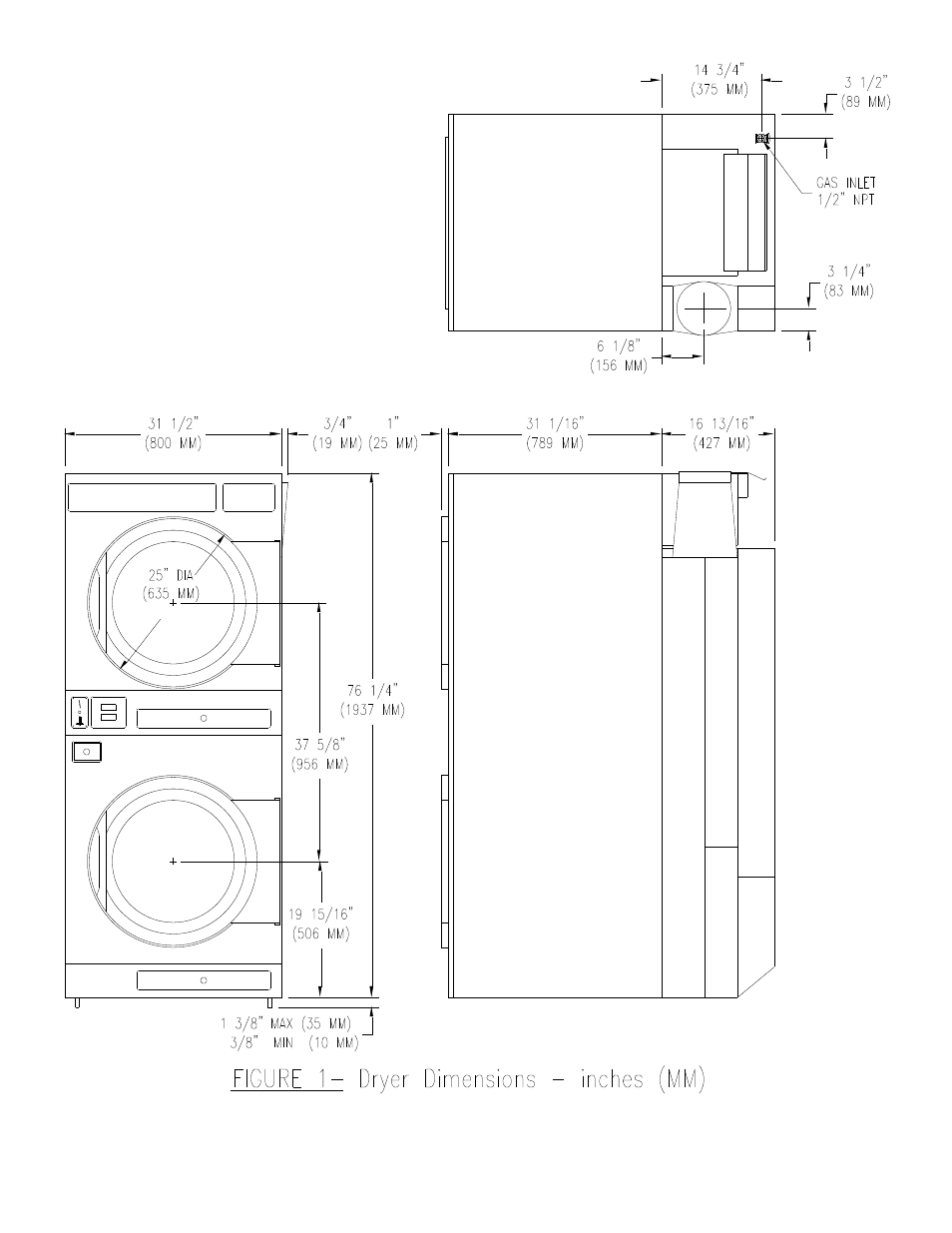 Dexter Laundry T-30X2 EXPRESS (Commercial) User Manual | Page 3 / 13