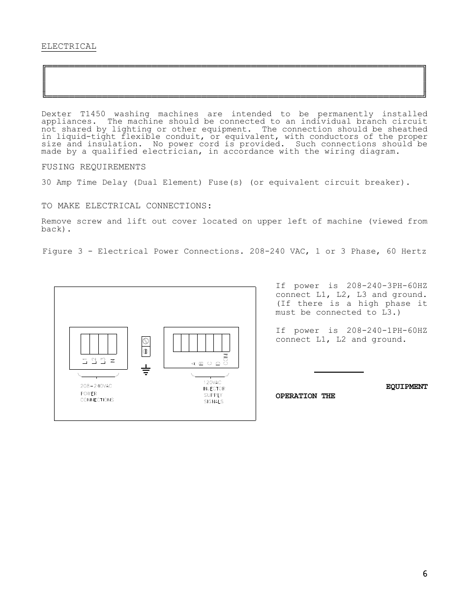 Dexter Laundry T-1450 EXPRESS (30-Cycle) User Manual | Page 6 / 34