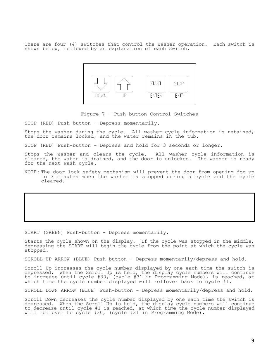 Dexter Laundry T-1450 EXPRESS (30-Cycle) User Manual | Page 9 / 34