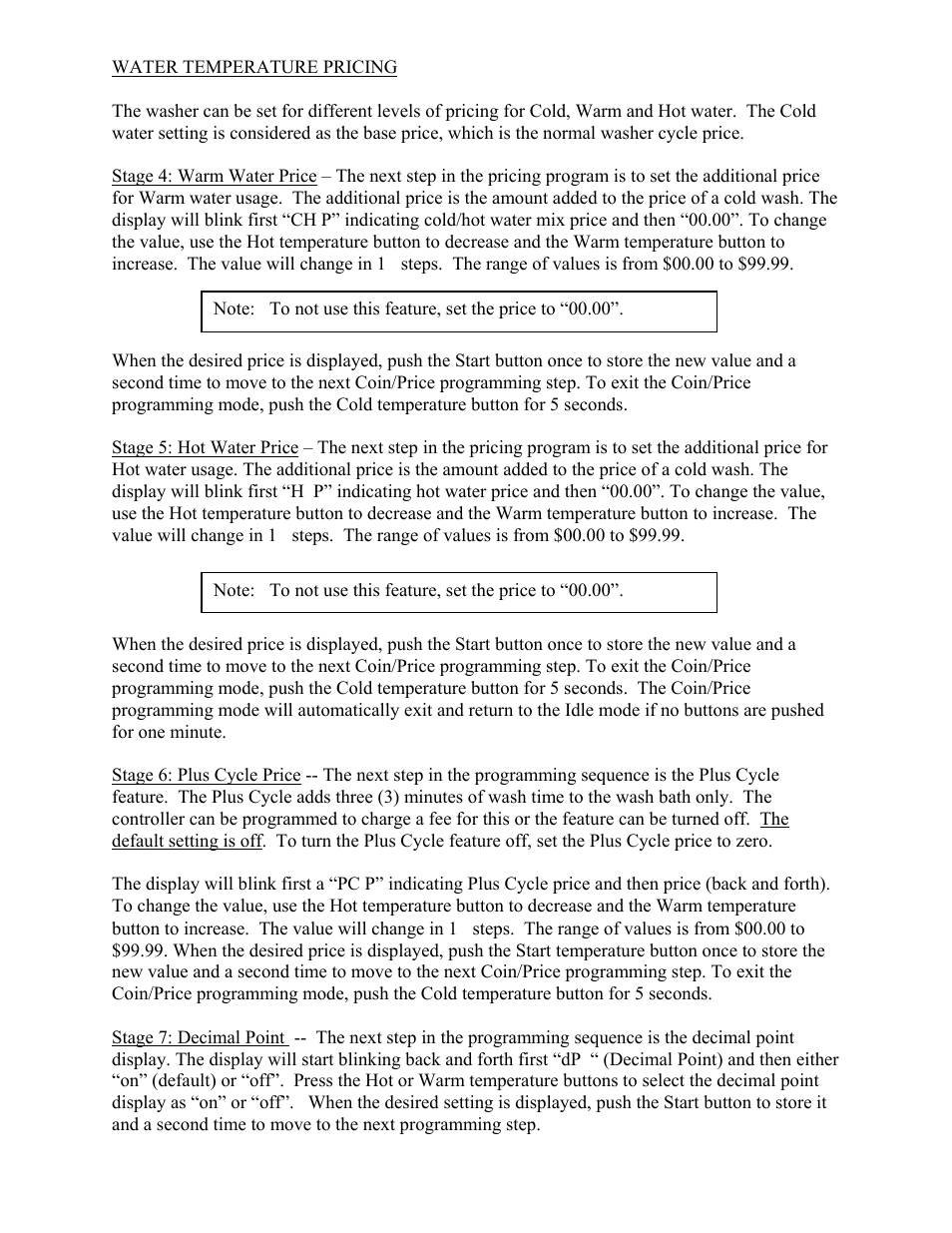 Dexter Laundry T-1200 (Commercial) User Manual | Page 9 / 17