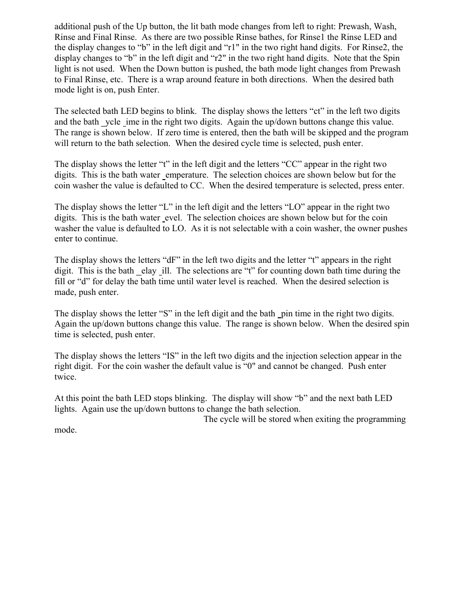 Dexter Laundry T-450 EXPRESS (Commercial) User Manual | Page 11 / 17