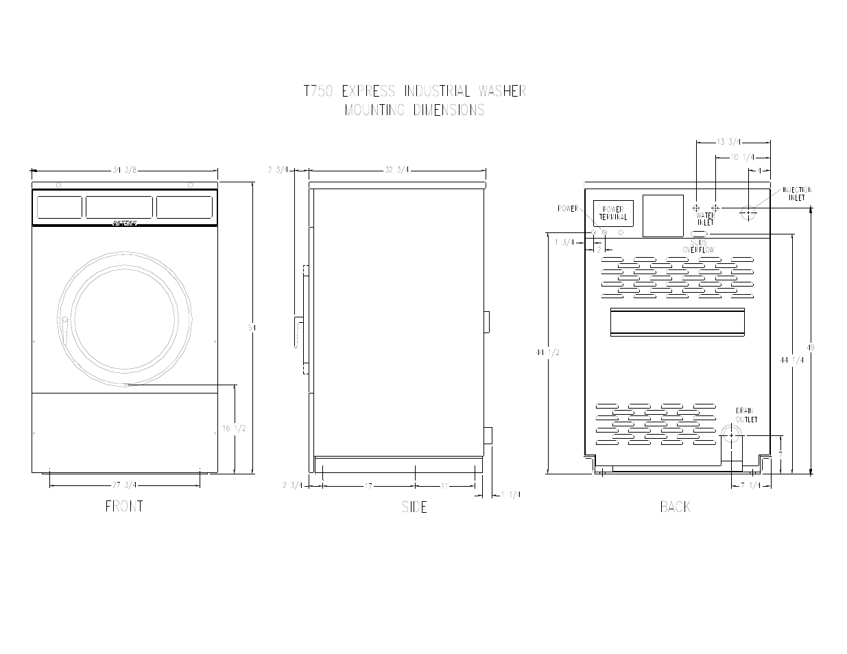 Dexter Laundry T-750 EXPRESS (On-Premise) User Manual | Page 2 / 17