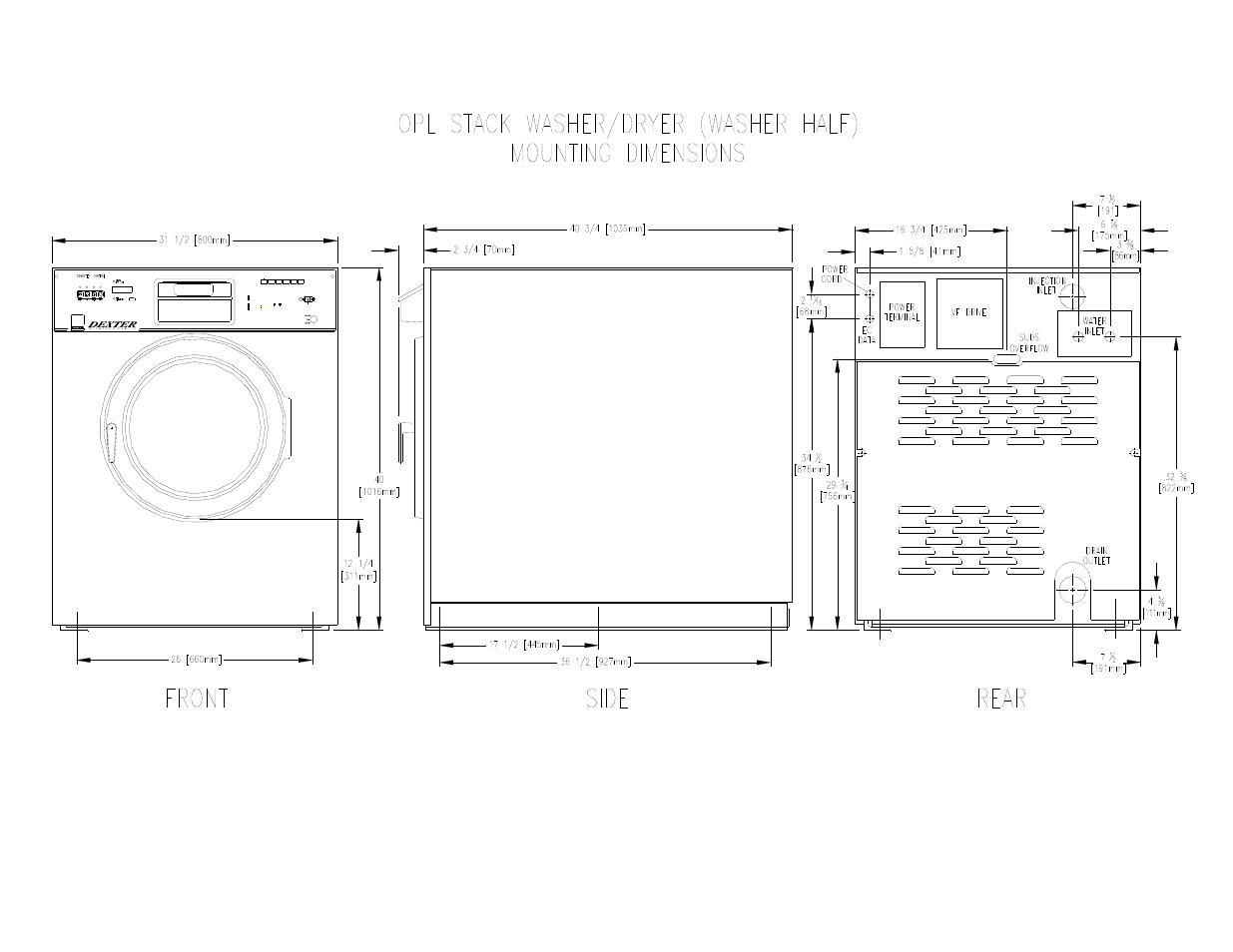 Dexter Laundry SWD EXPRESS - Washer (On-Premise) User Manual | Page 2 / 17