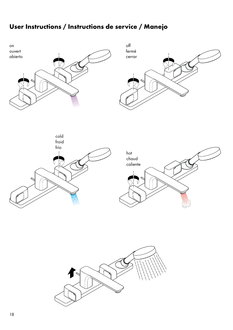 Factory Direct Hardware Hansgrohe 11443 Axor Urquiola User Manual | Page 18 / 28