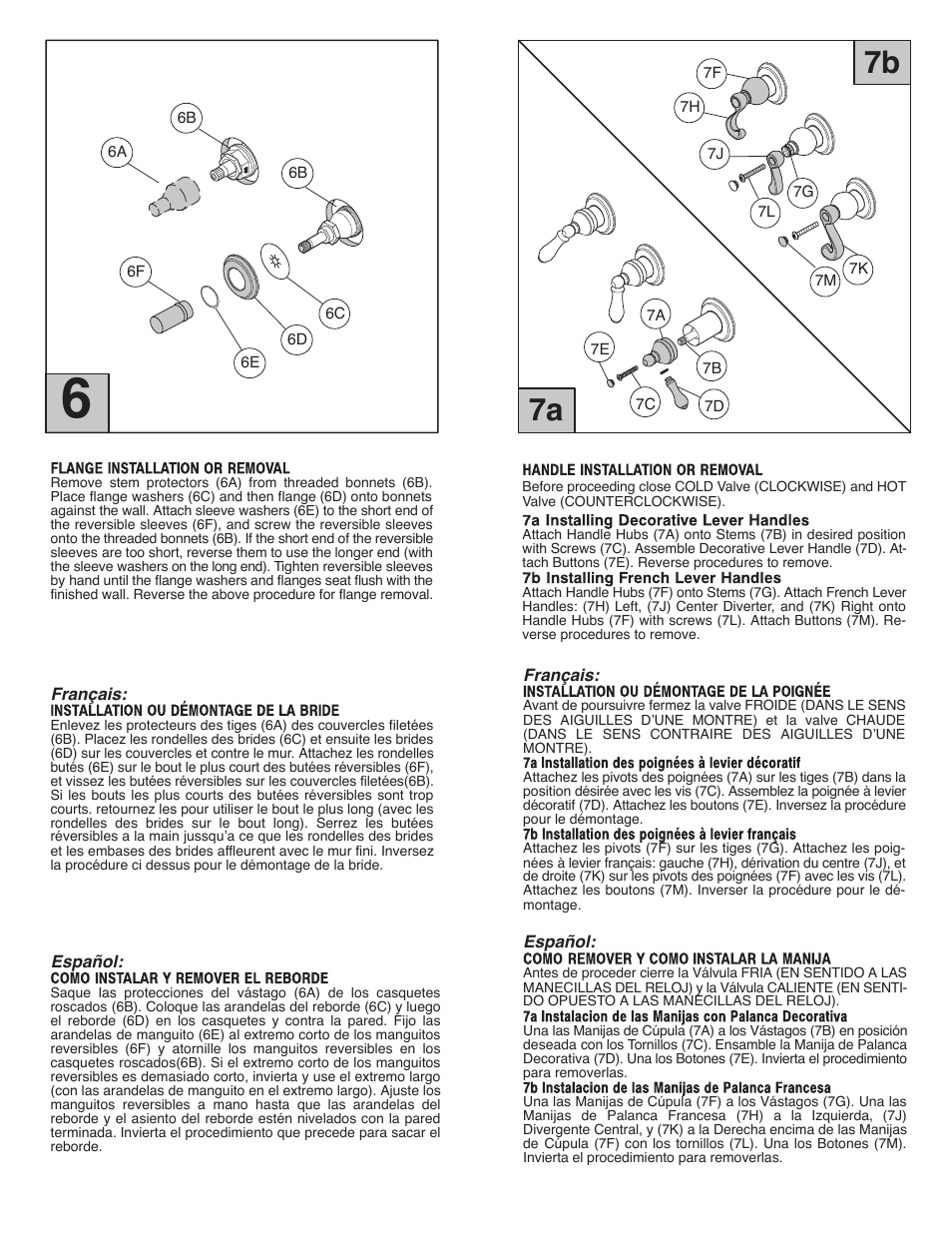 Pfister 01 • 801 Series User Manual | Page 5 / 8