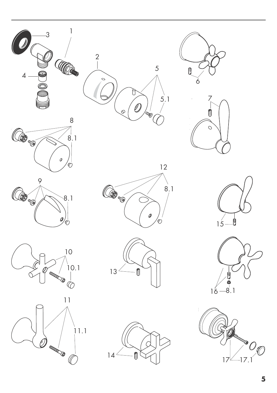 Factory Direct Hardware Hansgrohe 10882 Axor Starck User Manual | Page 5 / 8