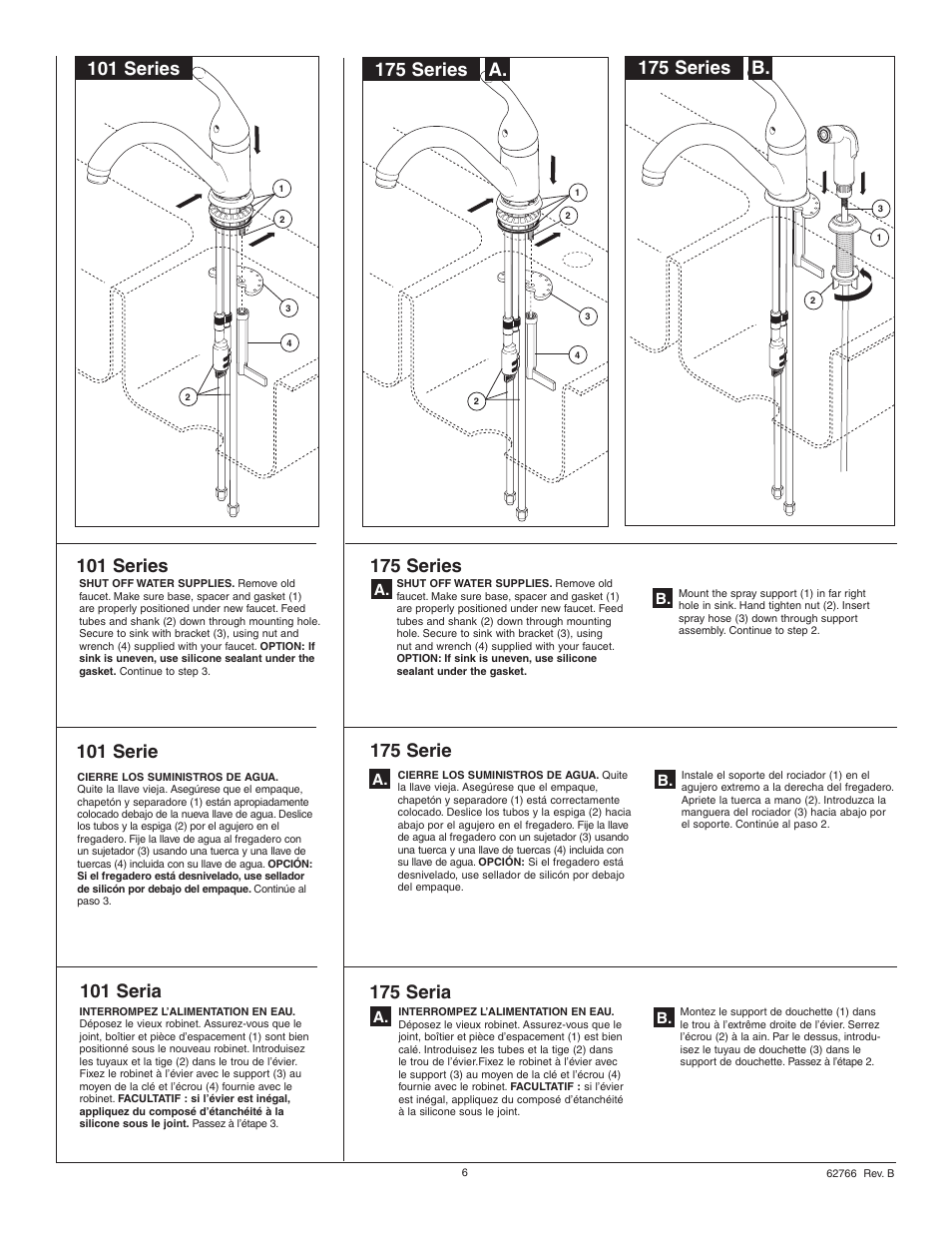 175 series | Factory Direct Hardware Delta 300-DST-A User Manual | Page 6 / 12