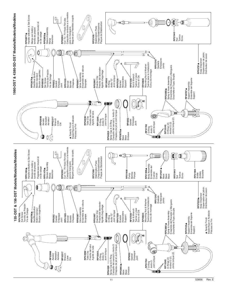 Factory Direct Hardware Delta 4380-DST Pilar User Manual | Page 11 / 12