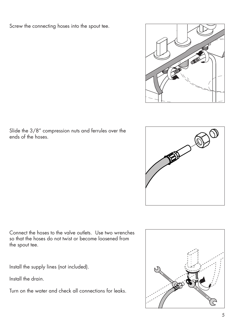 Factory Direct Hardware Hansgrohe 32310 User Manual | Page 5 / 12