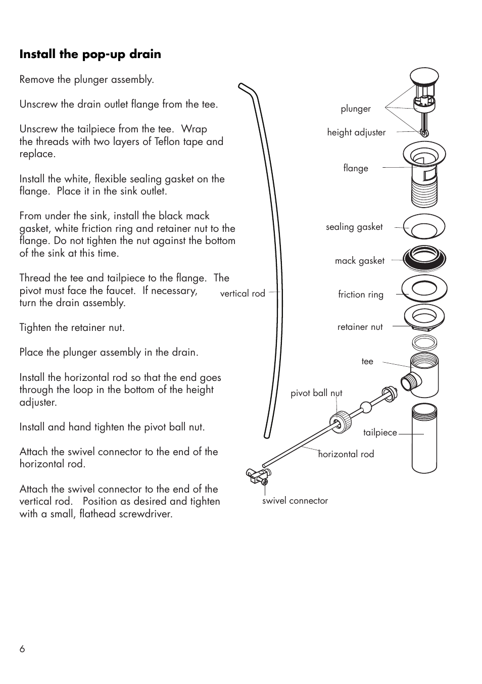 Factory Direct Hardware Hansgrohe 32310 User Manual | Page 6 / 12
