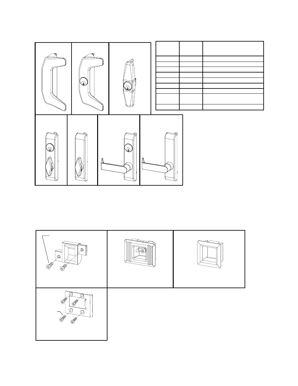 Outside trim functions, 33a/35a series finishes, Strikes | Factory Direct Hardware Von Duprin 3347AEO4 User Manual | Page 3 / 16