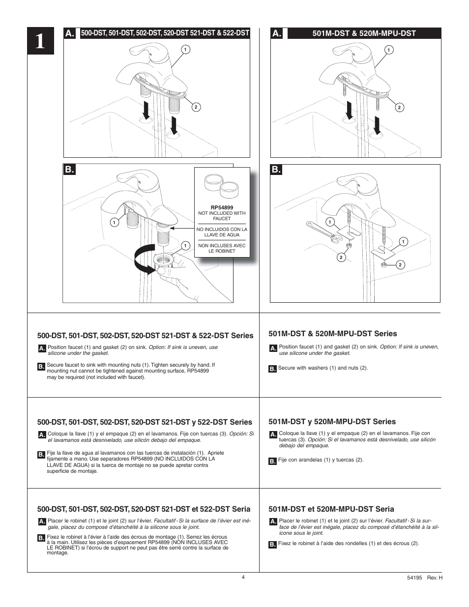 A. b | Factory Direct Hardware Delta 520-MPU-DST User Manual | Page 4 / 12