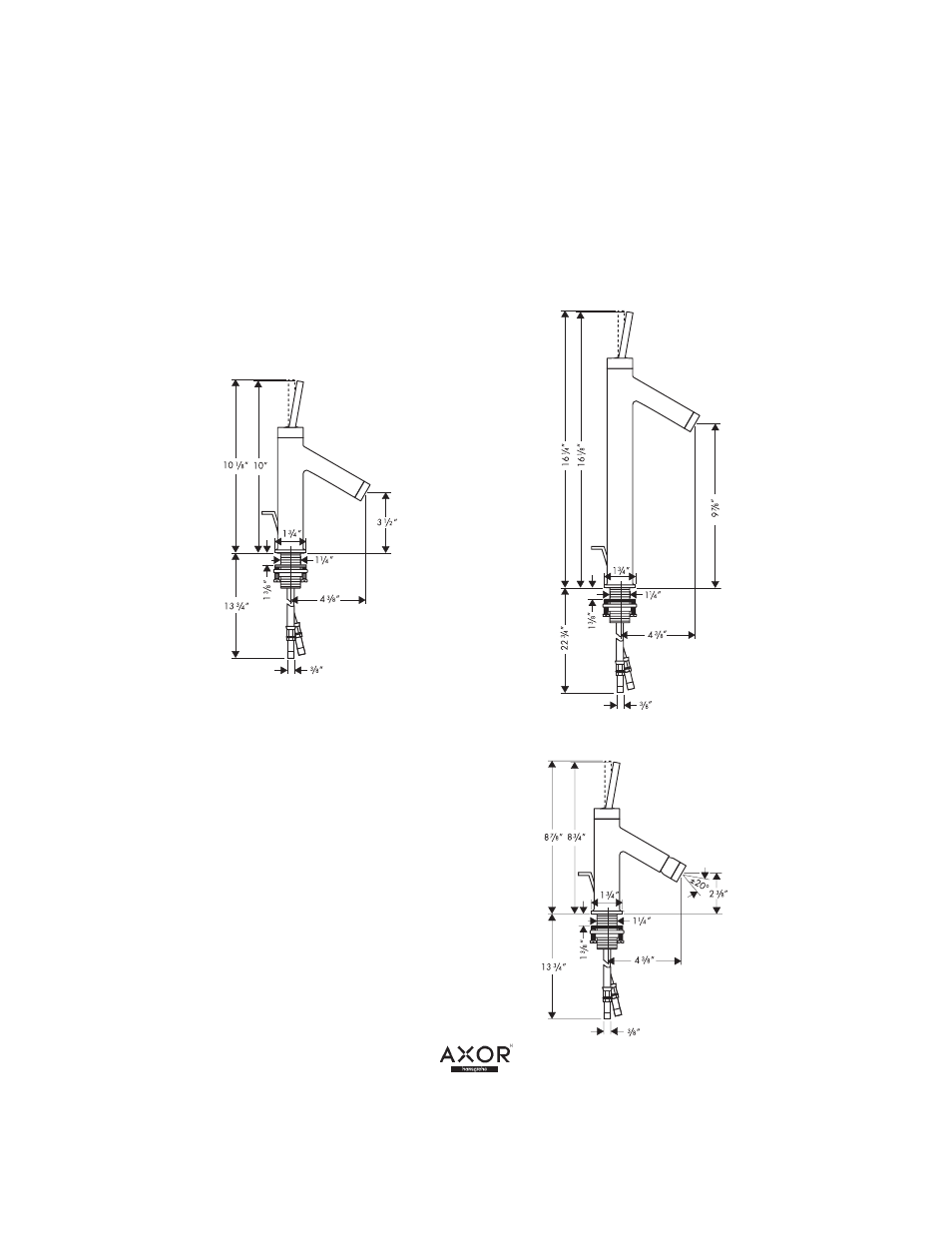 Factory Direct Hardware Hansgrohe 10111 User Manual | Page 2 / 8