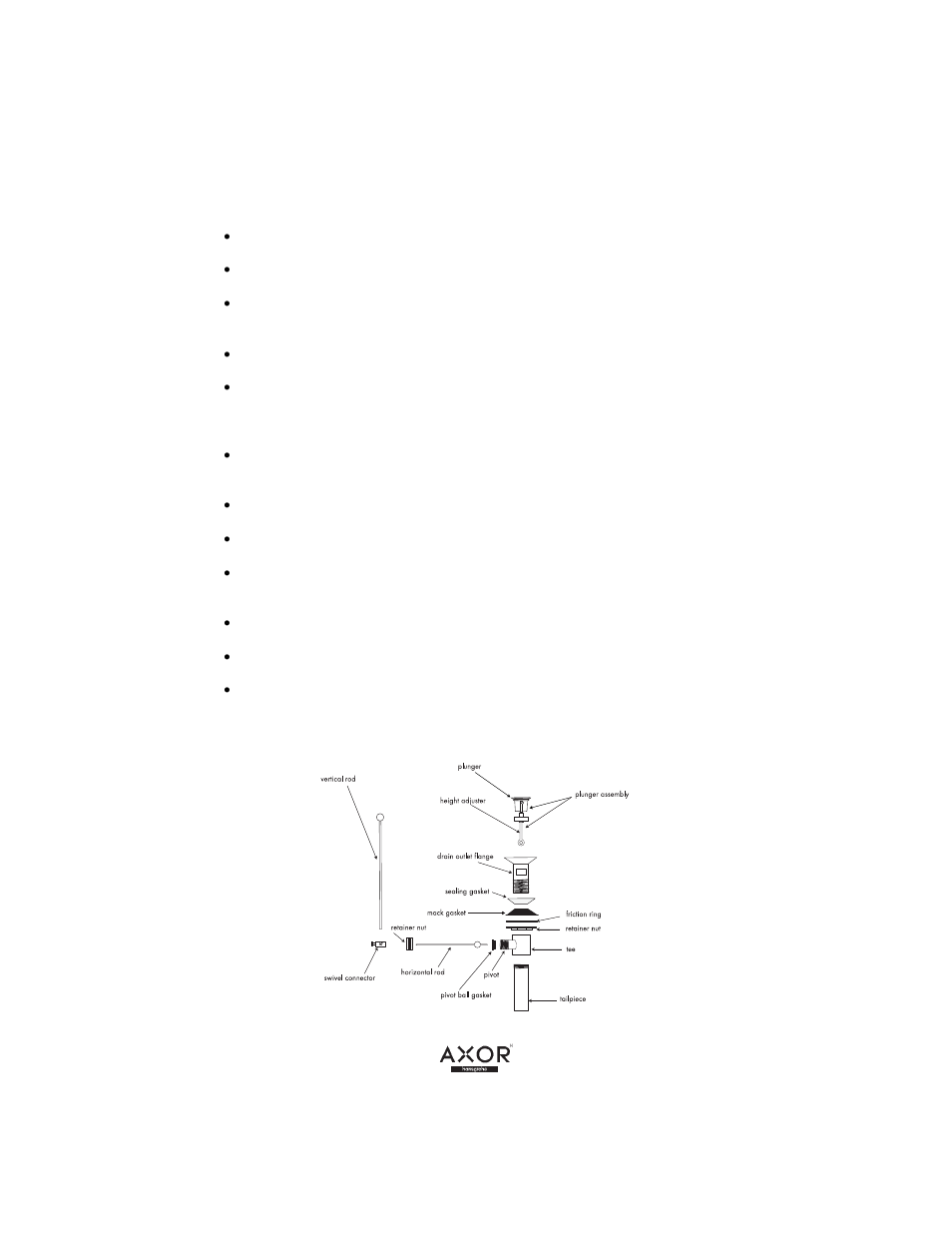 Factory Direct Hardware Hansgrohe 10111 User Manual | Page 4 / 8