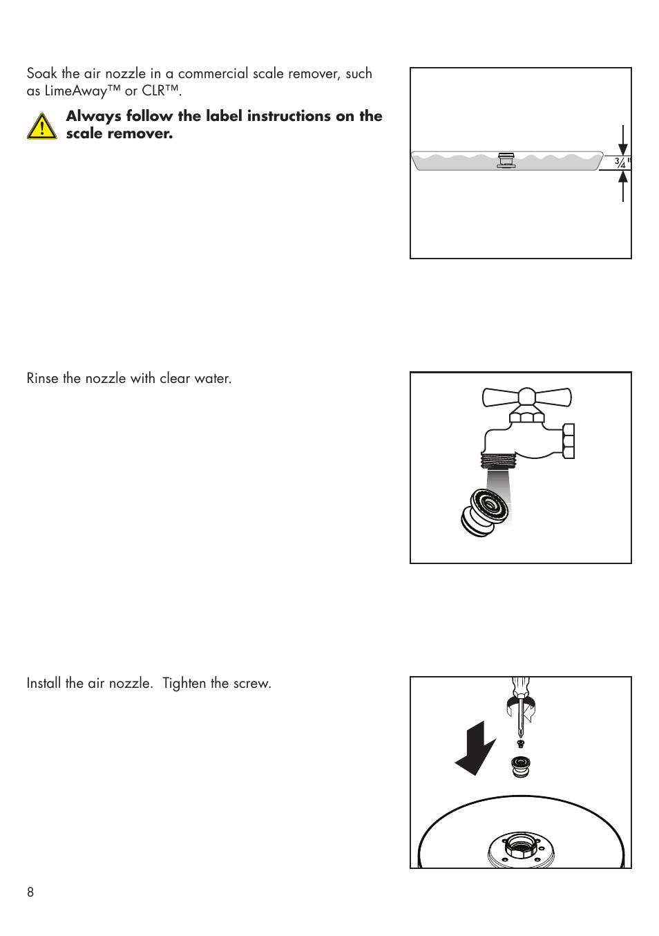 Factory Direct Hardware Hansgrohe 27413 Raindance User Manual | Page 8 / 12