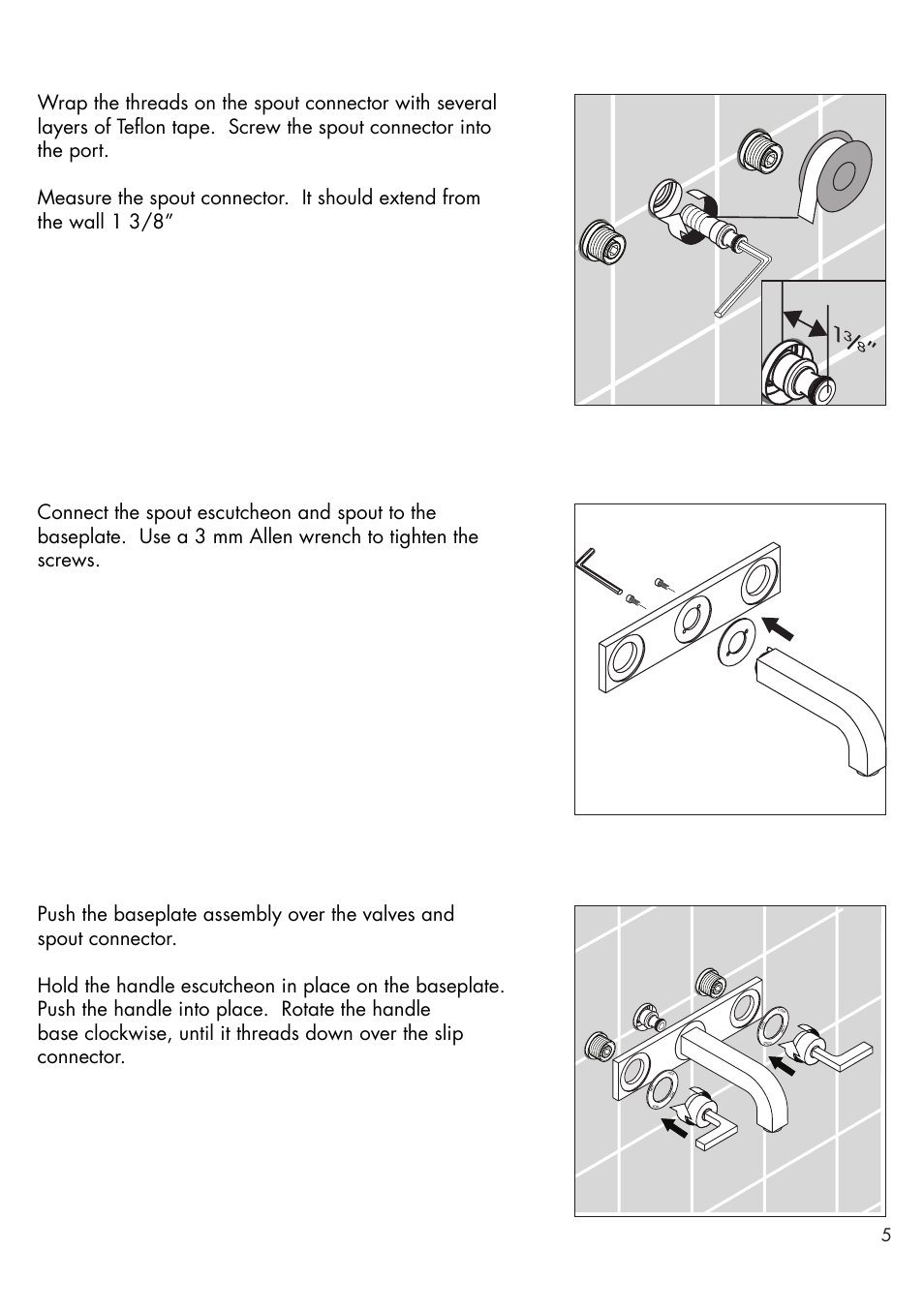 Factory Direct Hardware Hansgrohe 39148 User Manual | Page 5 / 8