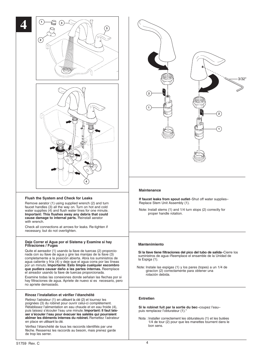 Factory Direct Hardware Delta 25938LF User Manual | Page 4 / 6