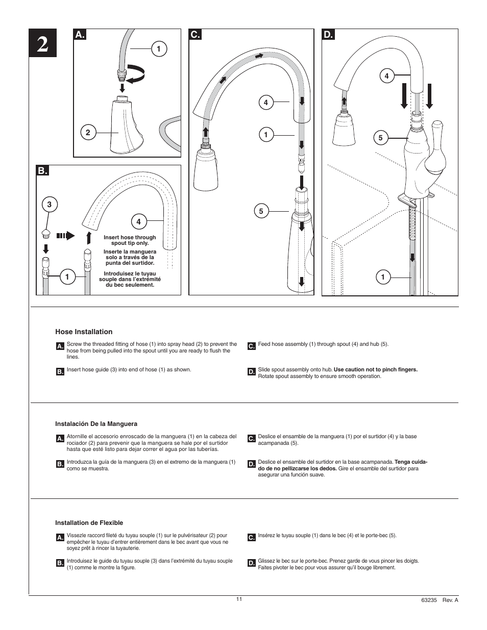 Factory Direct Hardware Delta 19950-SD-DST Arabella User Manual | Page 11 / 16