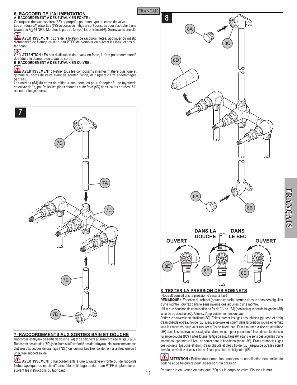 Factory Direct Hardware Pfister 001-9120 01 Series User Manual | Page 11 / 14