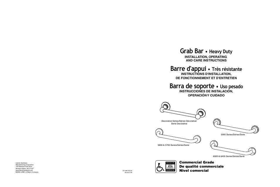 Factory Direct Hardware Delta 41136 User Manual | 4 pages