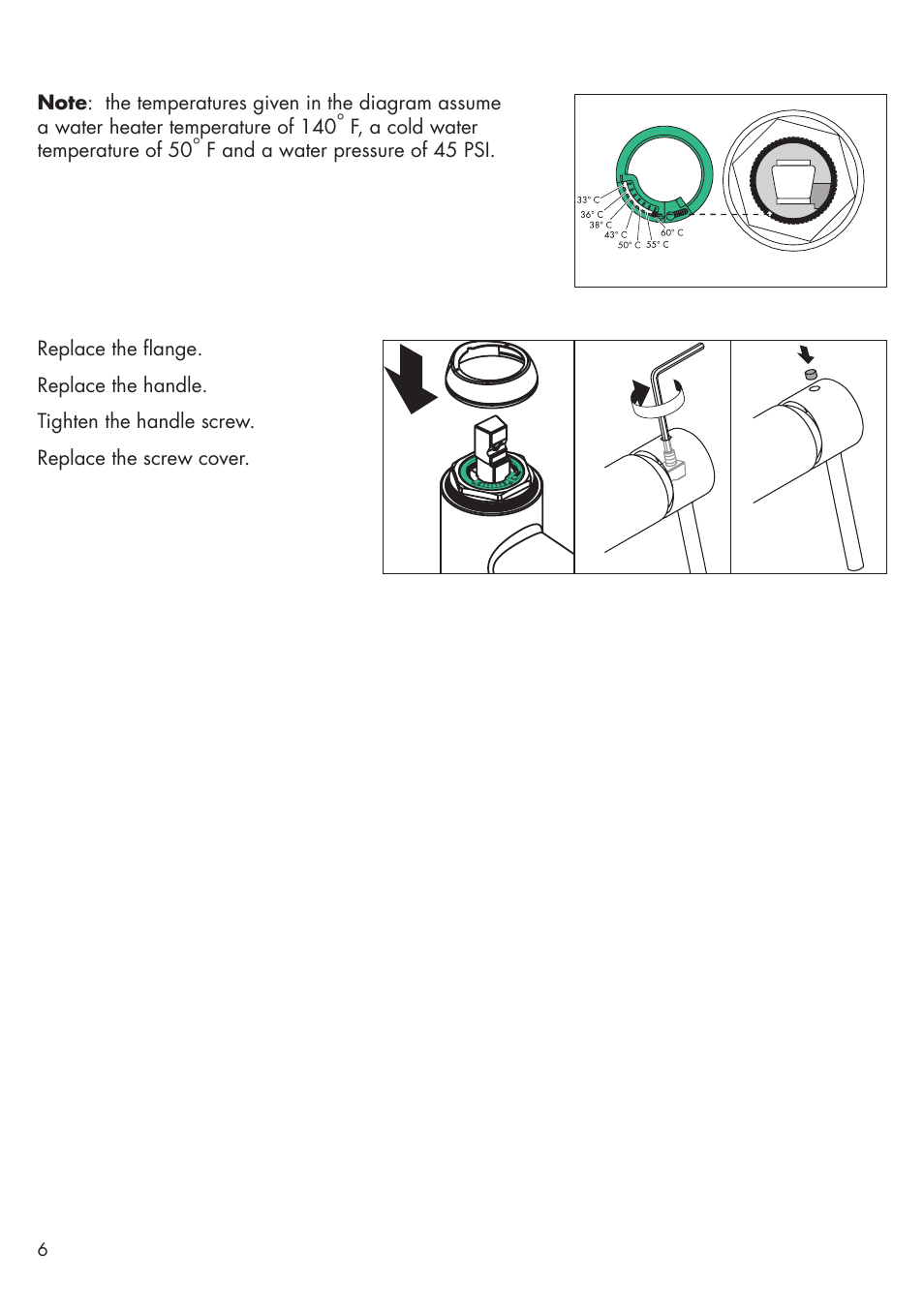 Factory Direct Hardware Hansgrohe 34016 User Manual | Page 6 / 12