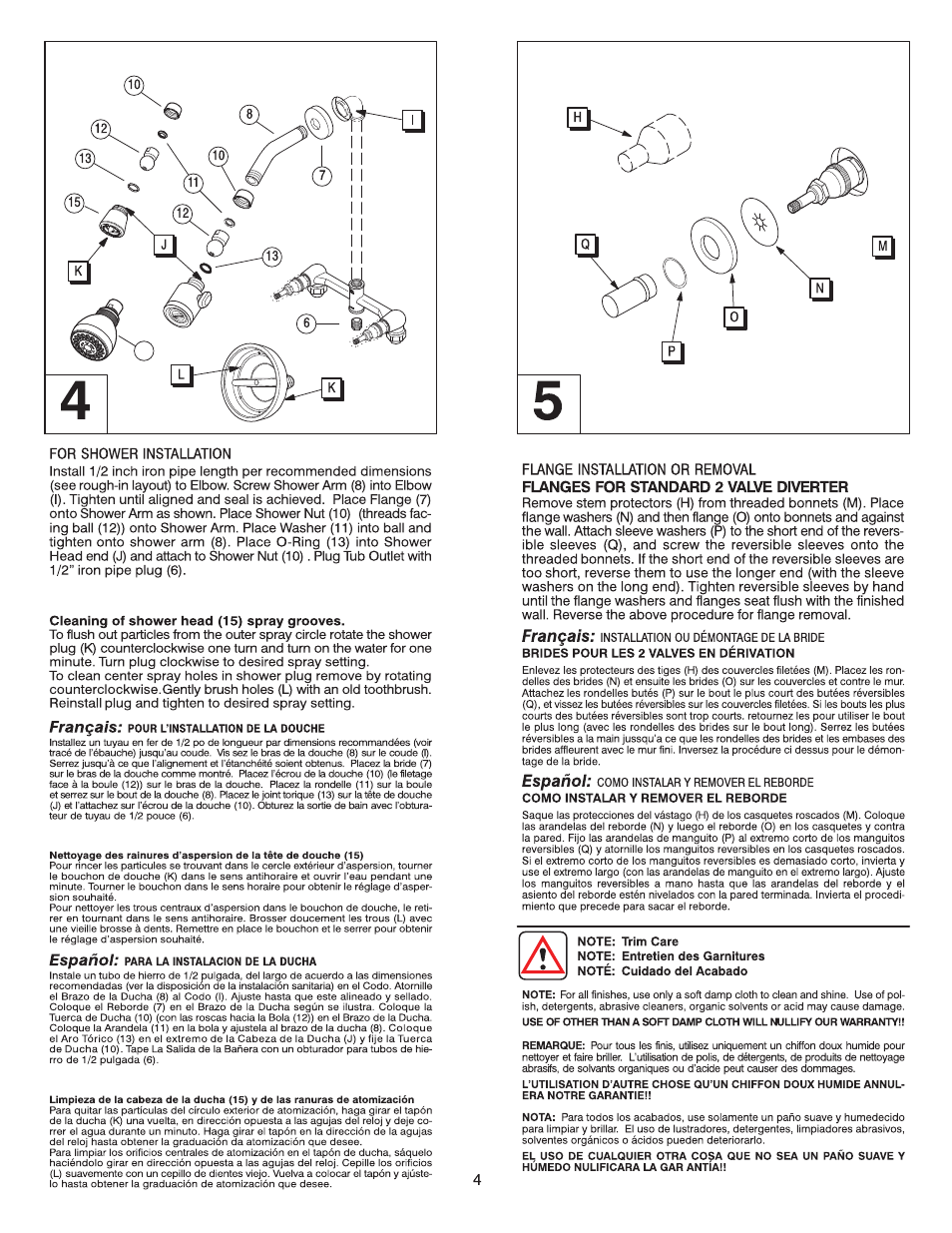 Factory Direct Hardware Pfister 007-319 07 Series  User Manual | Page 4 / 8