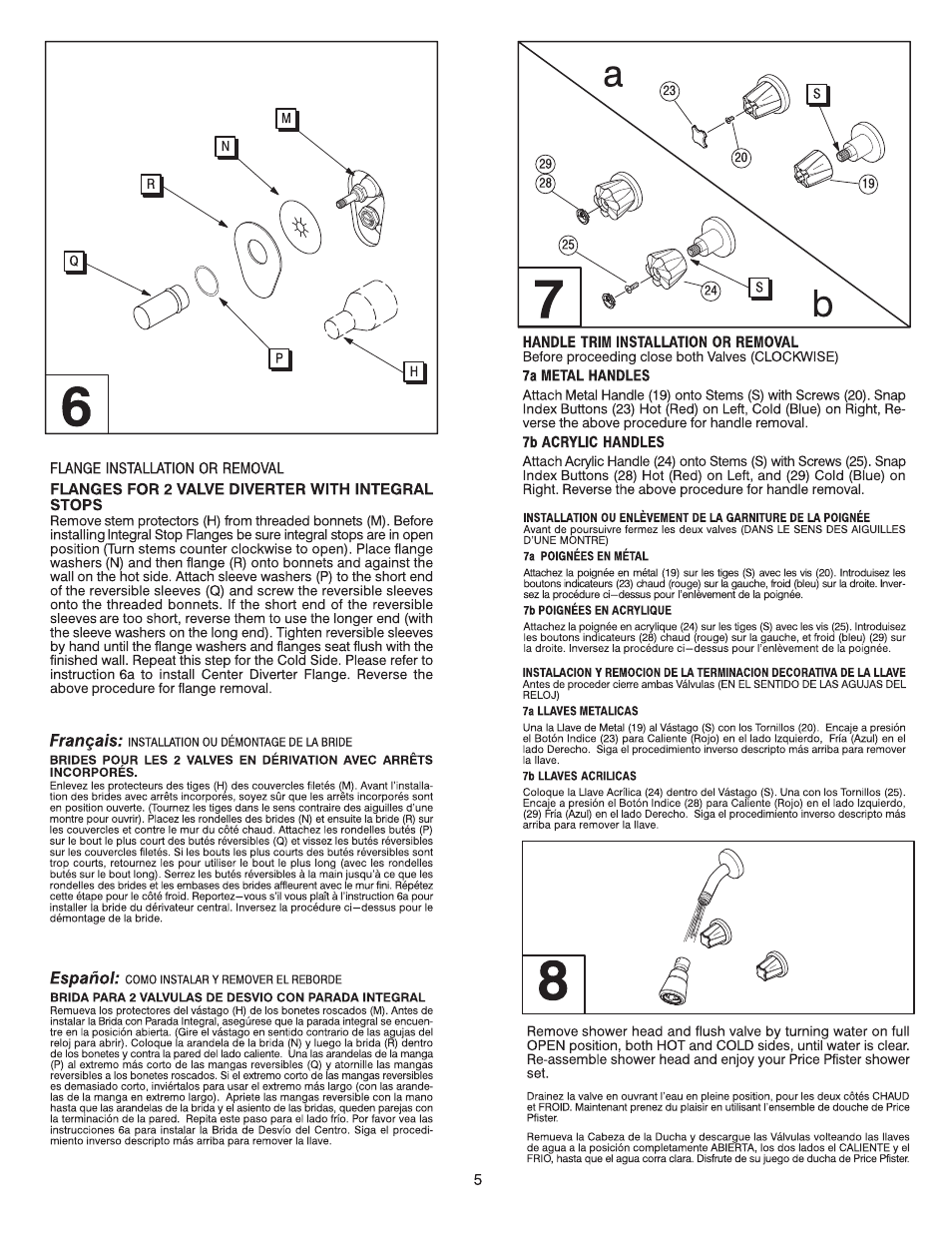 Factory Direct Hardware Pfister 007-319 07 Series  User Manual | Page 5 / 8