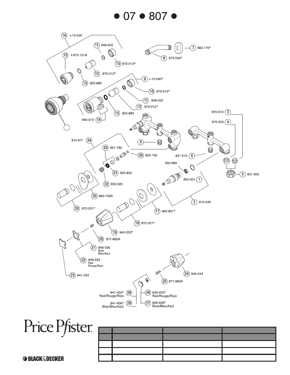 Factory Direct Hardware Pfister 007-319 07 Series  User Manual | Page 7 / 8