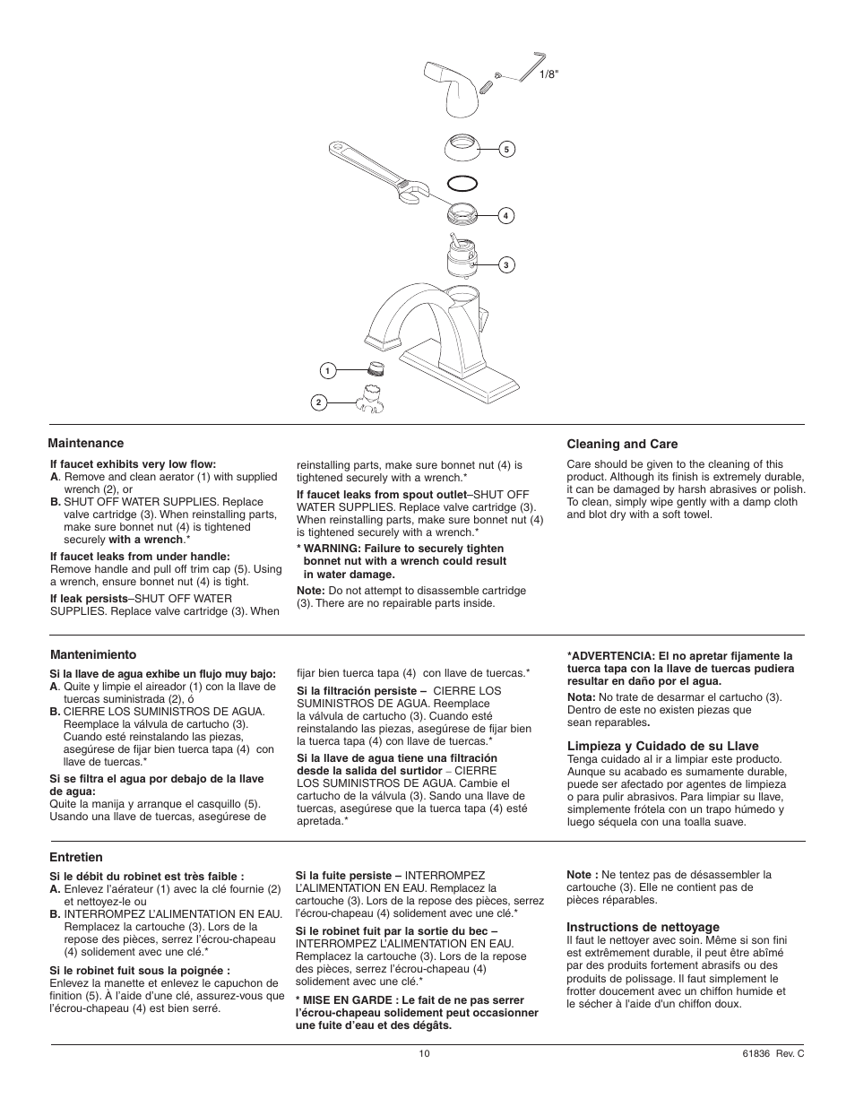 Factory Direct Hardware Delta 551-DST User Manual | Page 10 / 12