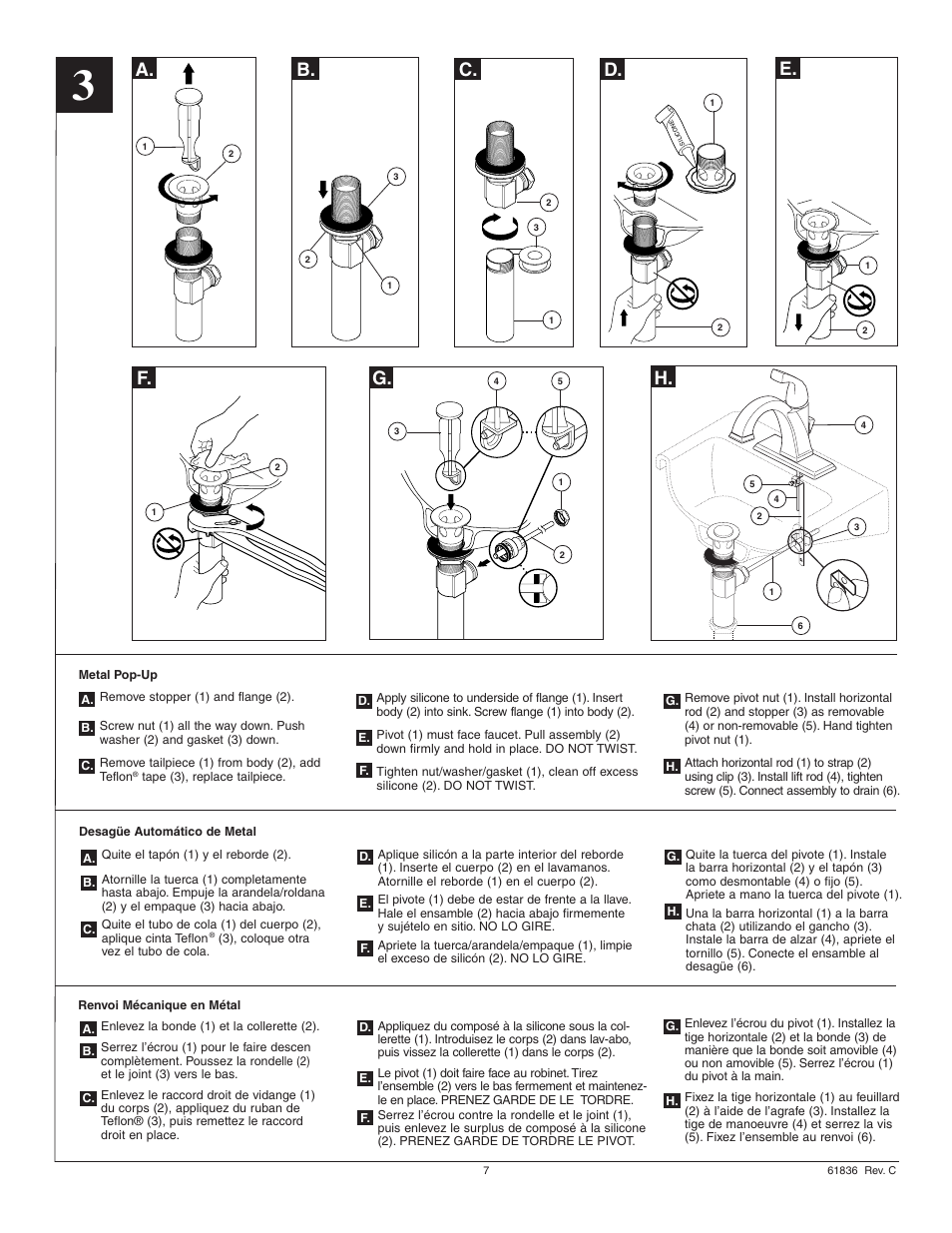 A. b | Factory Direct Hardware Delta 551-DST User Manual | Page 7 / 12
