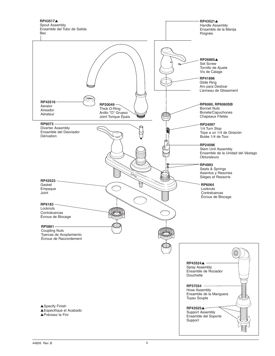 Factory Direct Hardware Delta 2457 Orleans User Manual | 6 pages