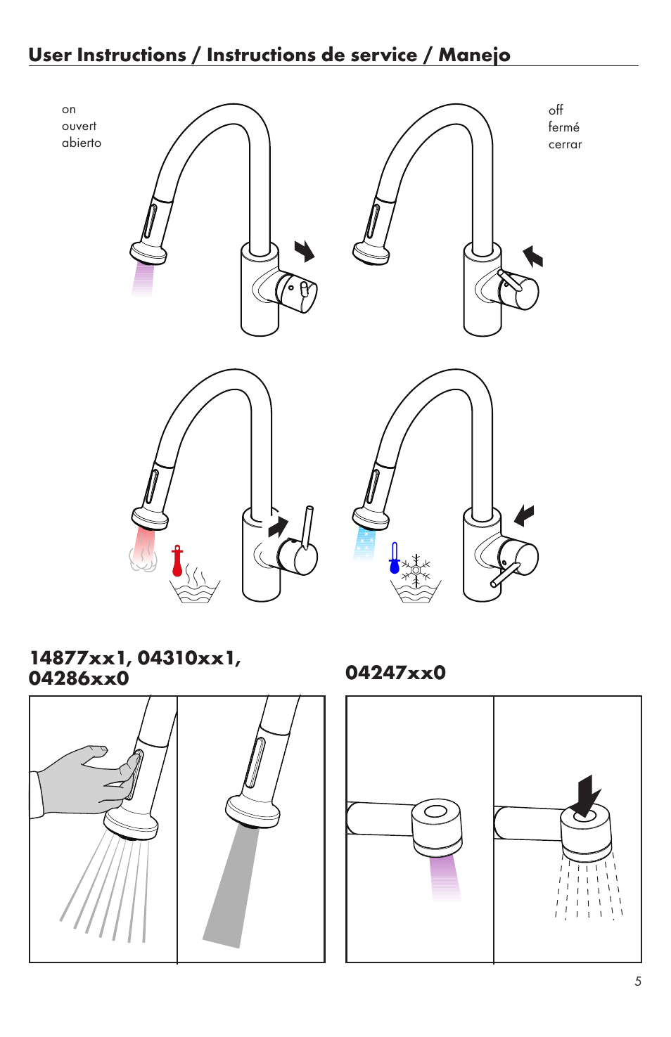 Factory Direct Hardware Hansgrohe 14872 Talis S User Manual | Page 5 / 16