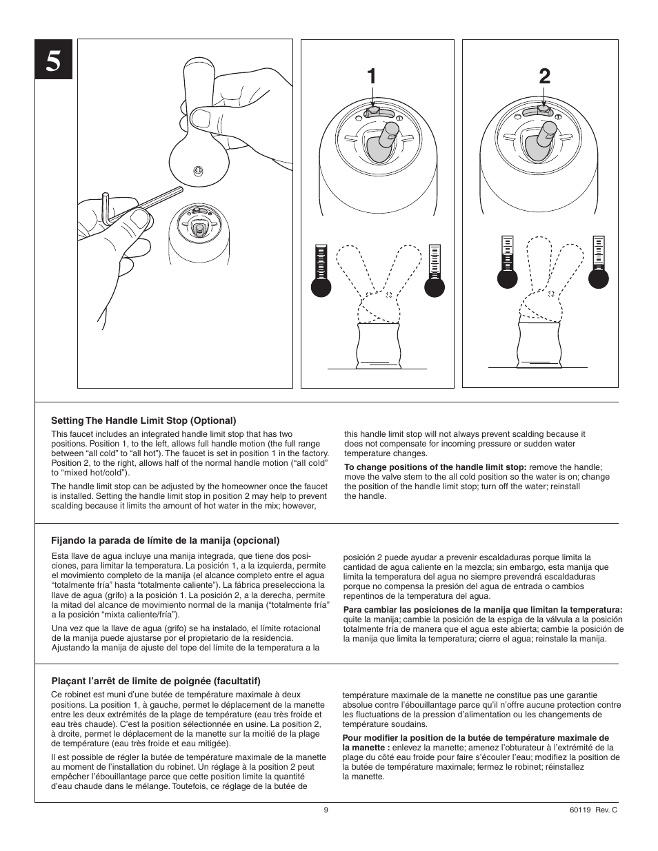 Factory Direct Hardware Delta 538-MPU-DST User Manual | Page 9 / 12