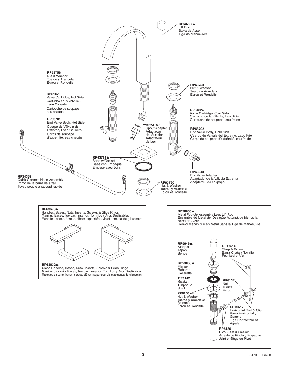 Factory Direct Hardware Brizo 65380LF User Manual | Page 3 / 8