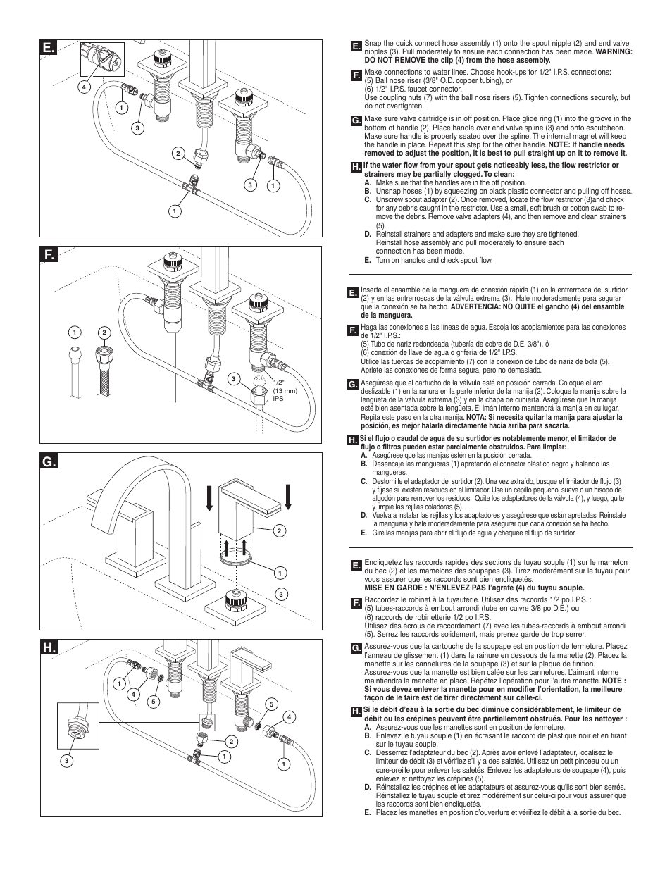 Factory Direct Hardware Brizo 65380LF User Manual | Page 6 / 8