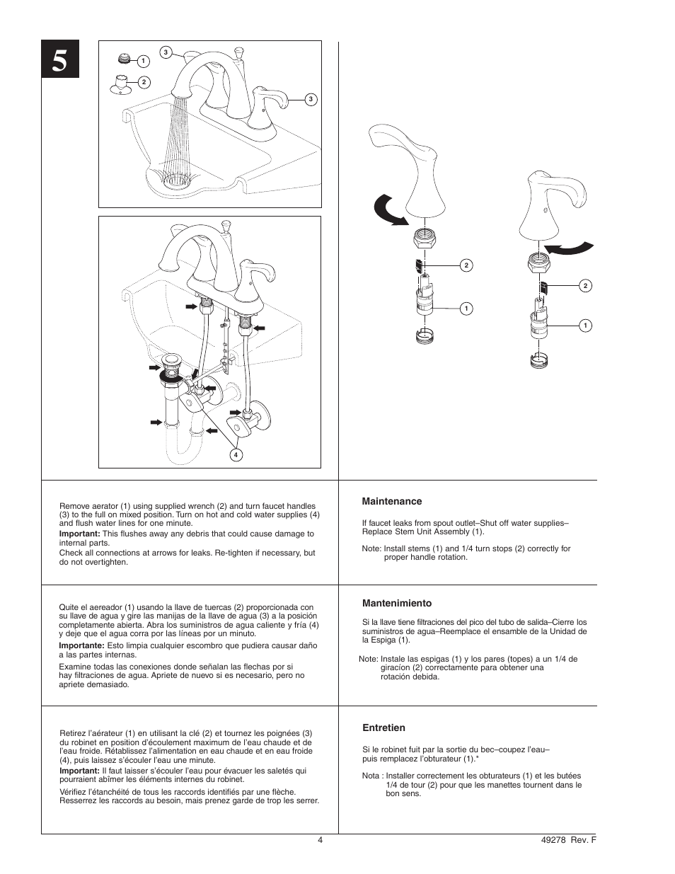 Factory Direct Hardware Delta 25939LF User Manual | Page 4 / 6
