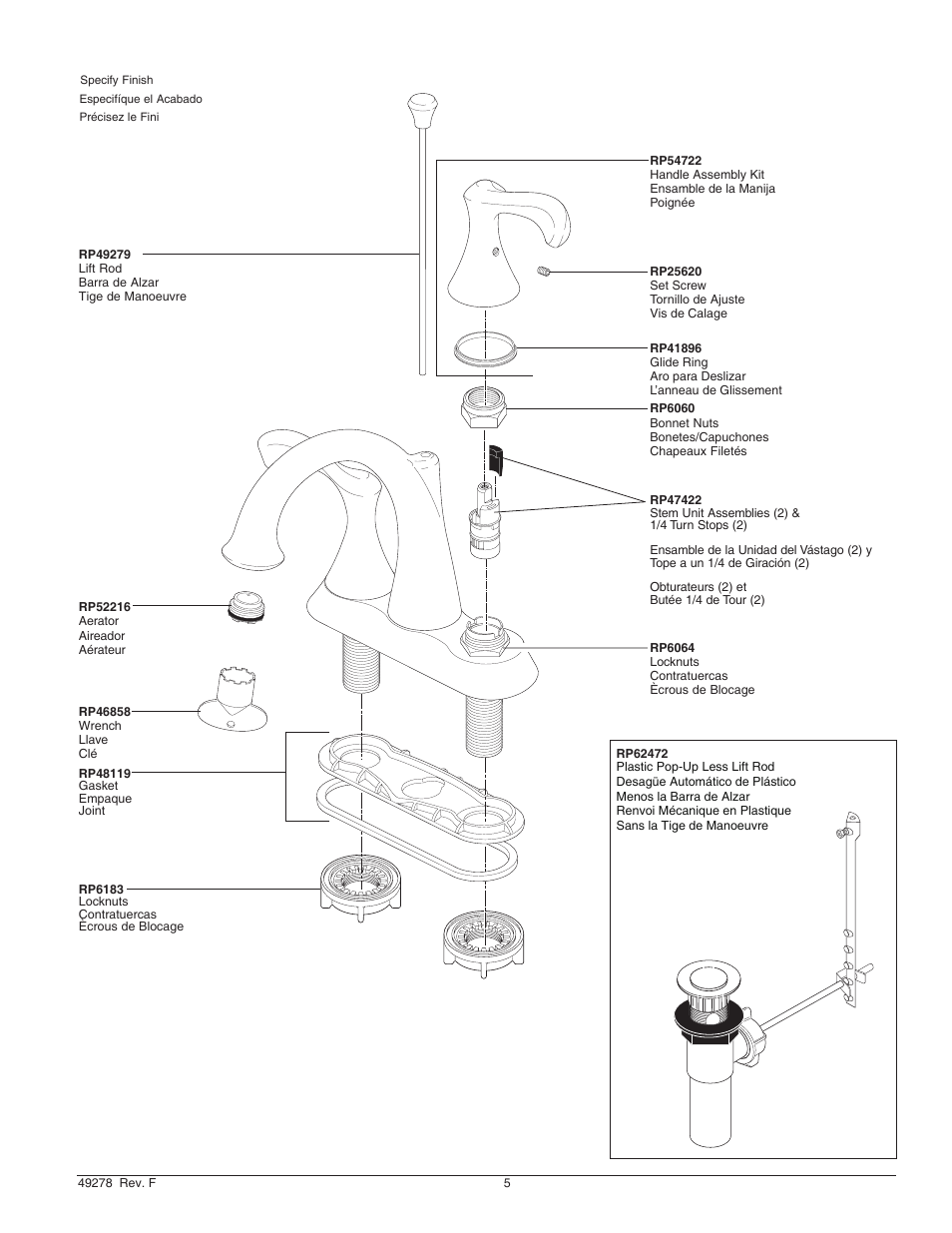 Factory Direct Hardware Delta 25939LF User Manual | Page 5 / 6