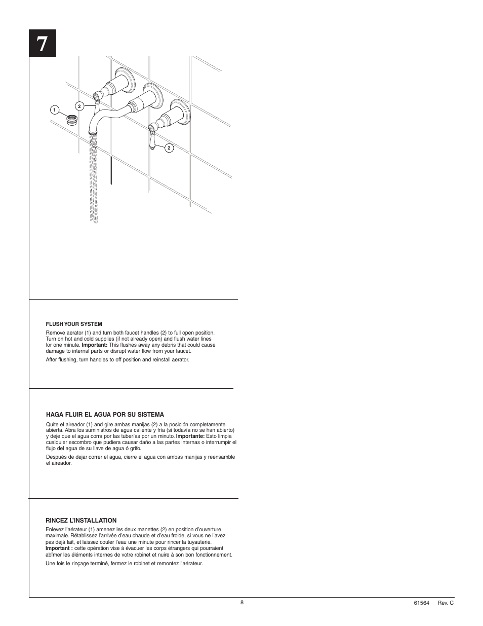Factory Direct Hardware Brizo 65836LF User Manual | Page 8 / 8